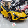 Xe hơi điện cho bé bản quyền lamborghini sian QLS 6388, 1-4 tuổi