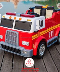 Xe cứu hỏa điện cho bé LL 911, 1-8 tuổi