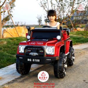 Xe điện cho bé Jeep Land Tiger BQ 6188, 1-6 tuổi