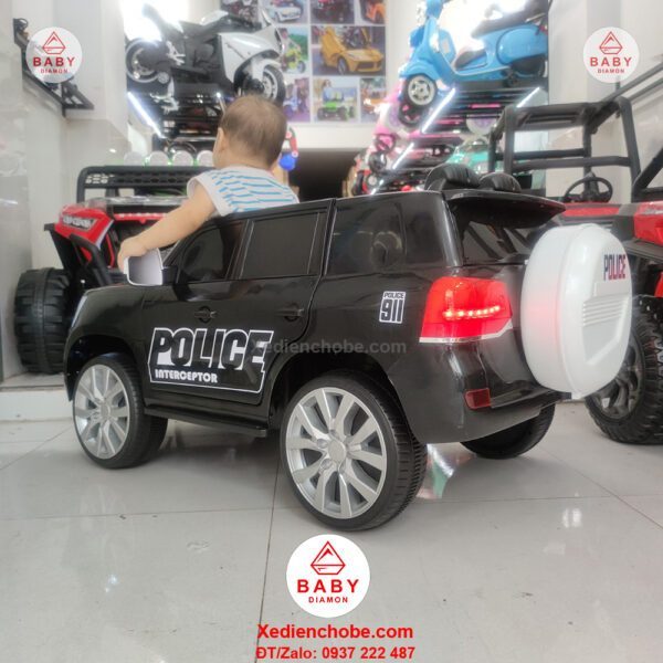 Xe hơi điện cho bé cảnh sát Police WMT 899, 1-5 tuổi