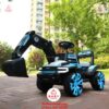 Xe cần cẩu điện máy xúc điện xe múc điện trẻ em BLF 116, 2-6 tuổi