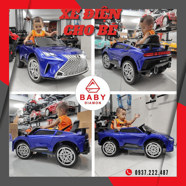 xe hơi điện cho bé trai