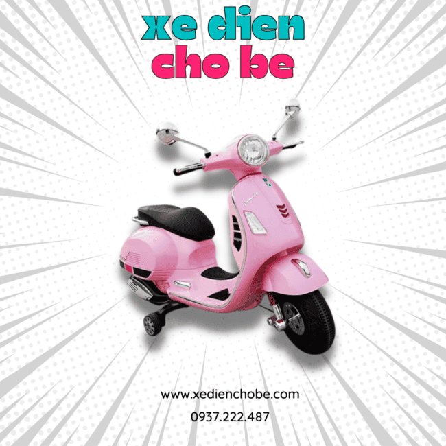 xe máy điện bé gái