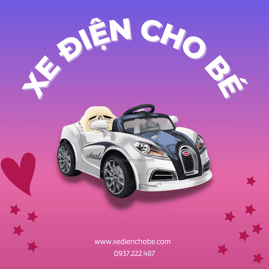 xe oto cho bé gái