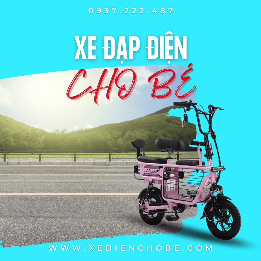 xe đạp điện trẻ em