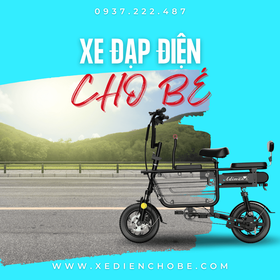 xe đạp điện trẻ em