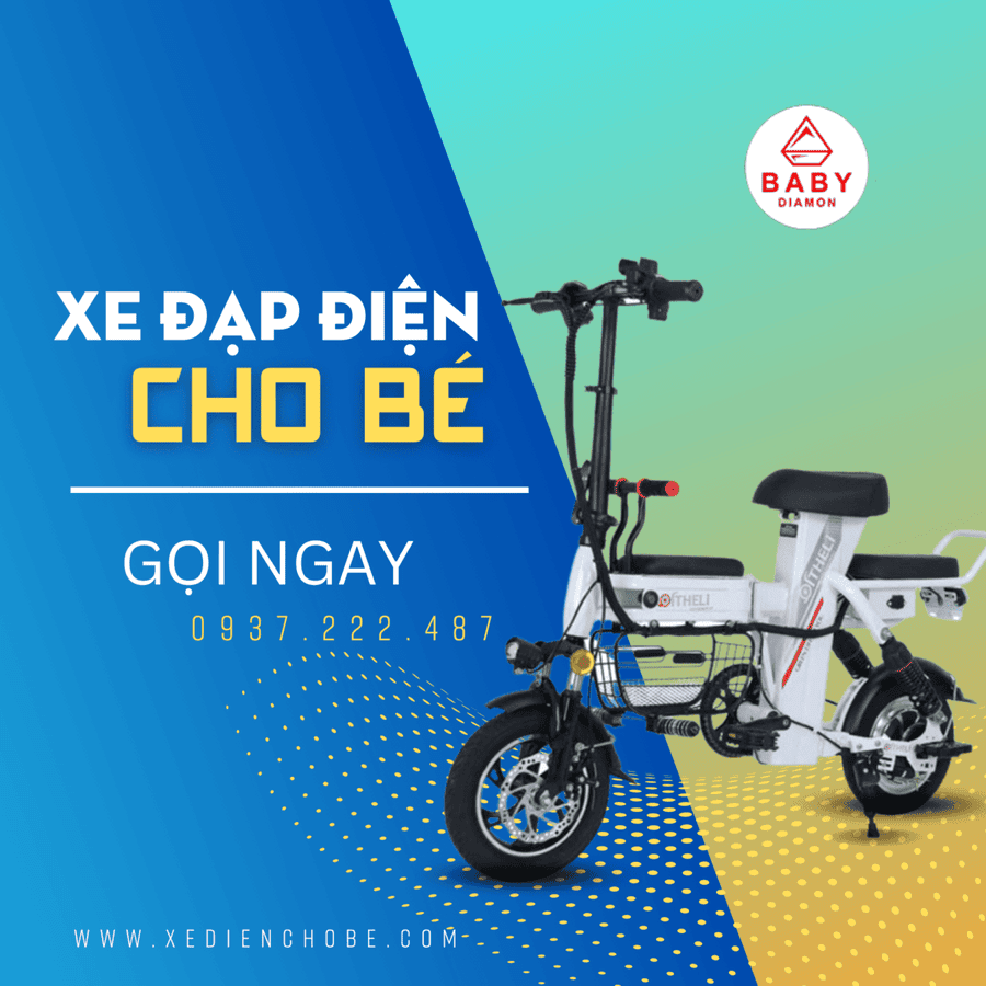 Xe đạp điện trẻ em giá rẻ