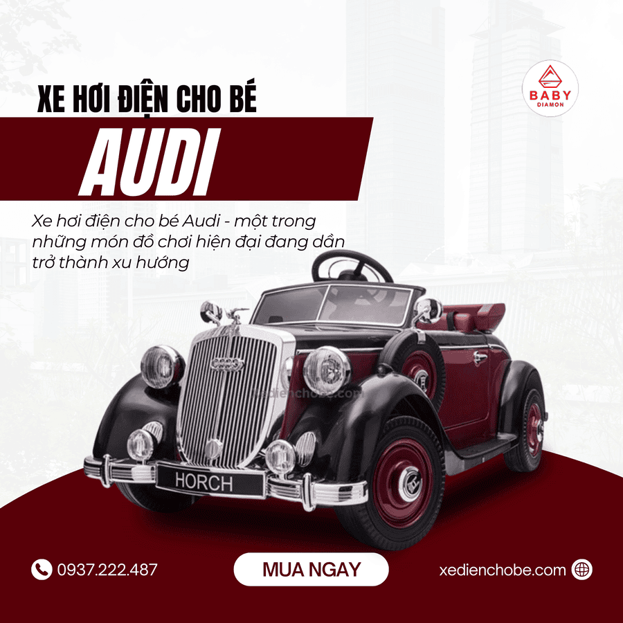 xe hơi điện cho bé Audi
