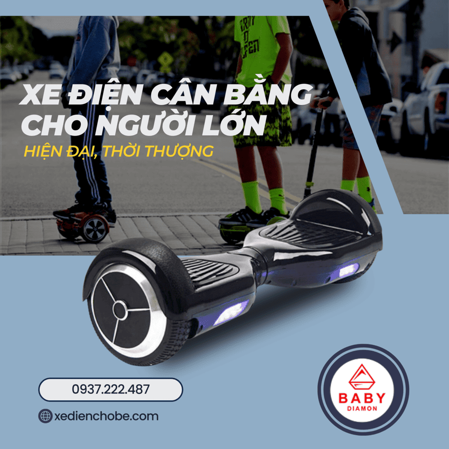 xe điện cân bằng cho người lớn