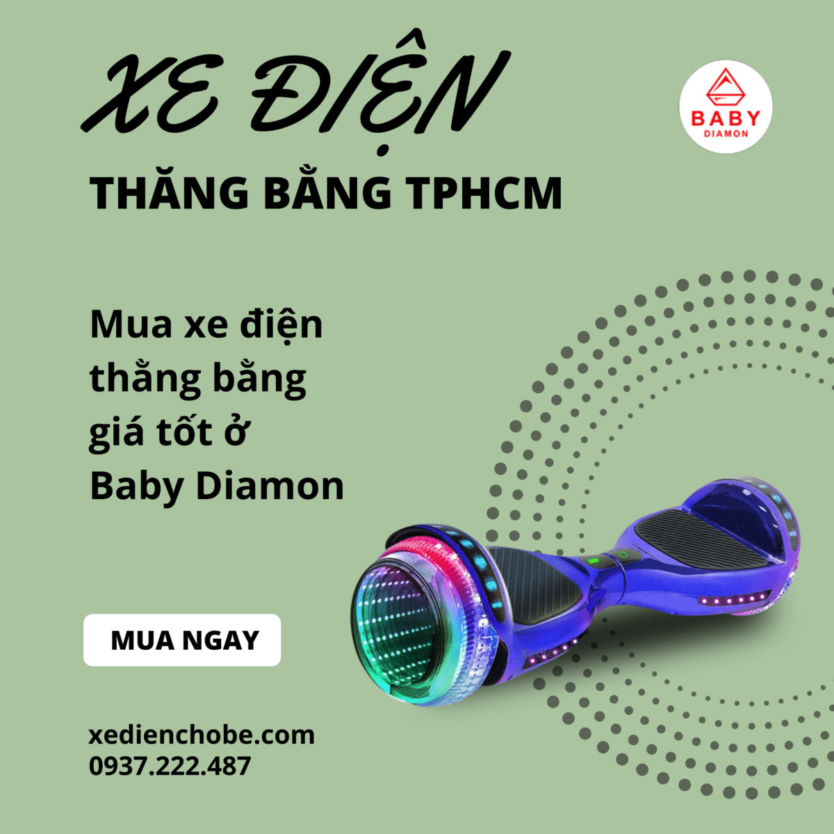 xe điện thăng bằng tphcm