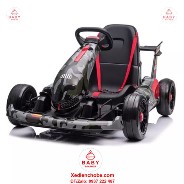 Xe điện Go Kart Drift 24V ND 2022 siêu mạnh mẽ, 5-10 tuổi