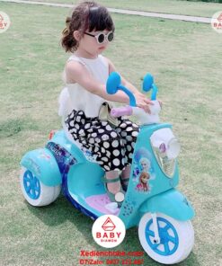 Xe máy điện trẻ em Vespa Elsa QM 168, 2-4 tuổi