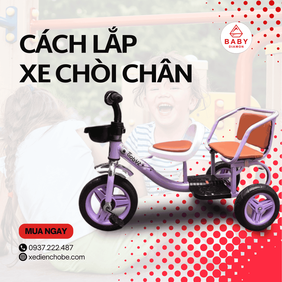 Xe chòi chân trẻ em