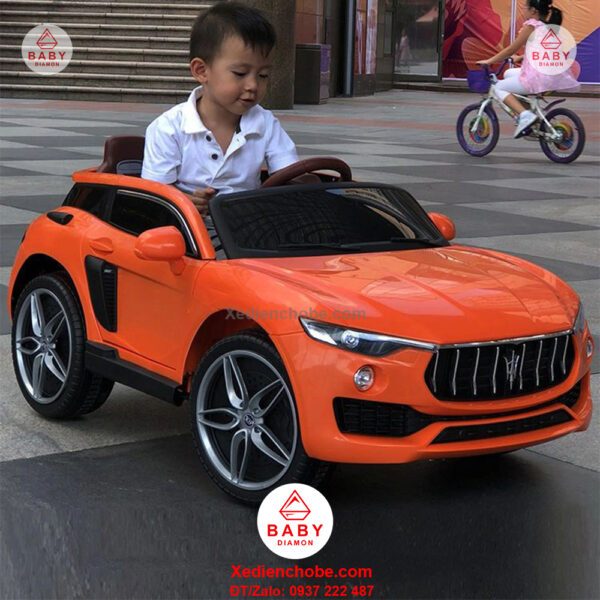 Xe ô tô điện trẻ em Maserati KP 2021, 4 động cơ, 1-5 tuổi
