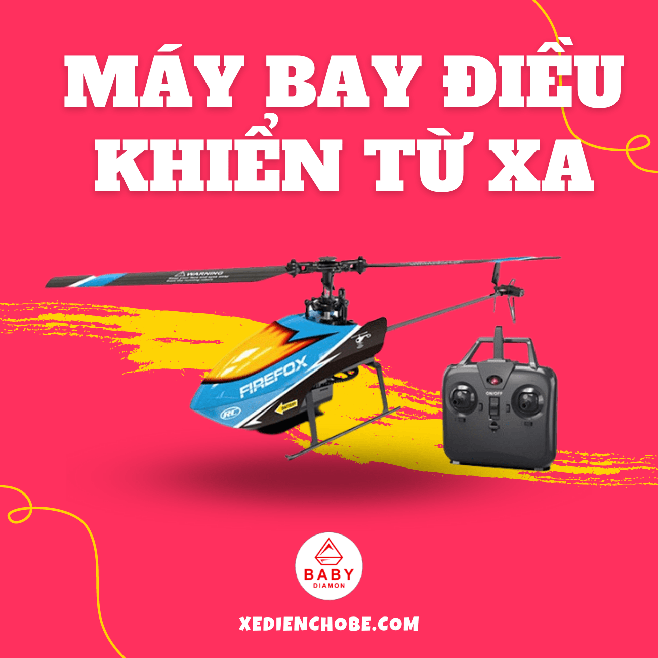 tặng quà sinh nhật máy bay điều khiển từ xa