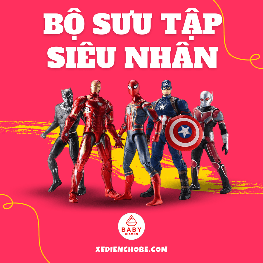 bộ sưu tập siêu anh hùng
