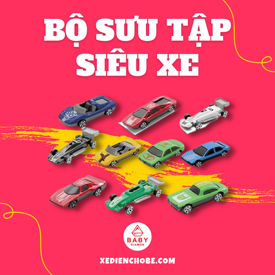 Bộ sưu tập đồ chơi siêu xe