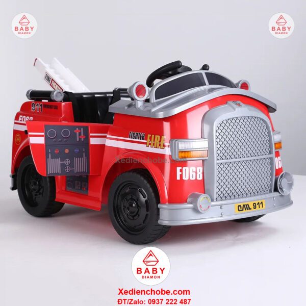 Xe cứu hỏa cho bé JJ 306, 1-4 tuổi