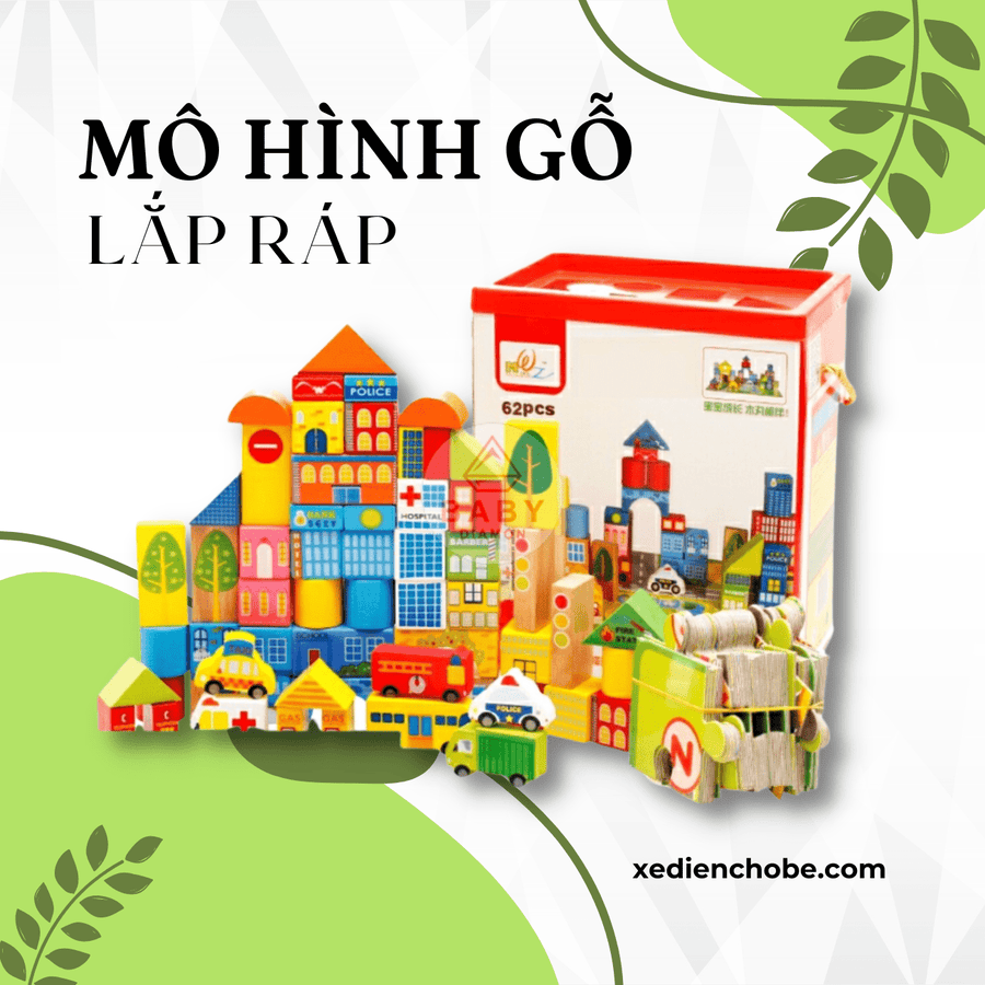 Mô hình lắp ghép gỗ