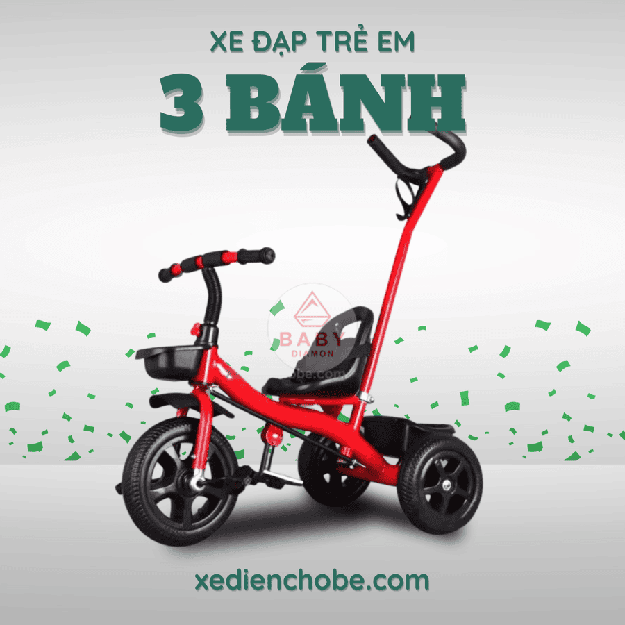 Xe đạp trẻ em 3 bánh đáng yêu