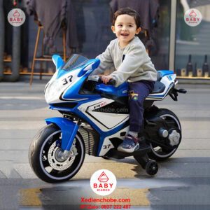 Xe mô tô điện cho bé NEL R 1166 GS, 3 bánh, 3-6 tuổi