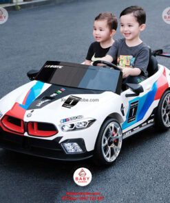 Xe điện cho bé BMW M8 GTE bản quyền, 2 chỗ ngồi, WMT 1600, 1-8 tuổi
