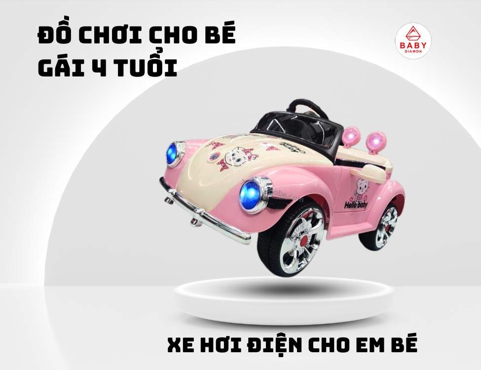 Xe hơi điện cho em bé