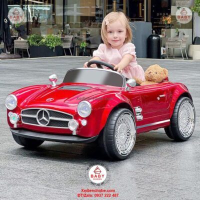 Xe điện cho bé Mercedes Benz 300 SL Roadster AMB 1688, bản quyền, 1-4 tuổi