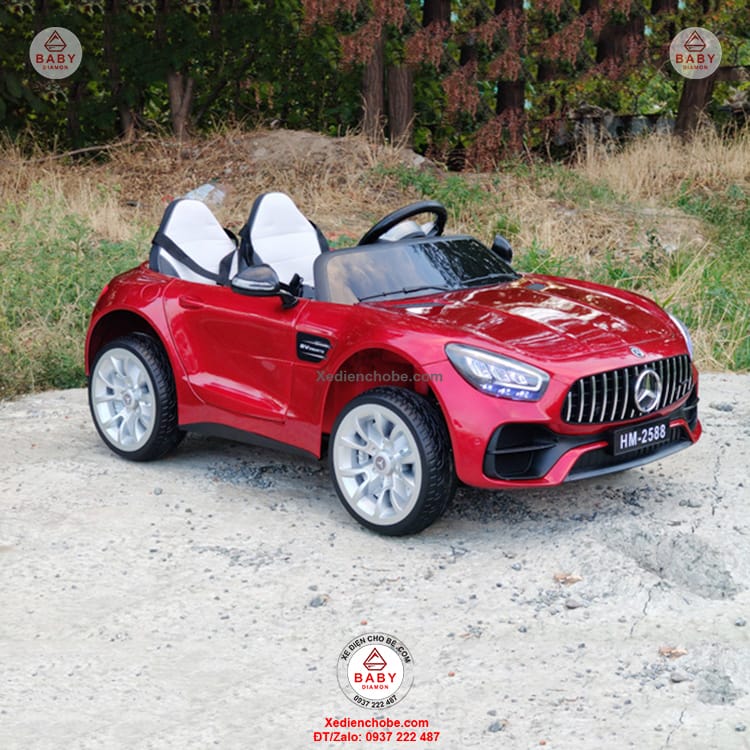 Ô tô điện trẻ em Mercedes AMG HM 2588, 2 chỗ nhỏ, 1-6 tuổi Ô tô điện trẻ em Mercedes AMG HM 2588, 2 chỗ nhỏ, 1-6 tuổi